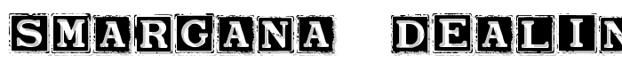Smargana Dealing font